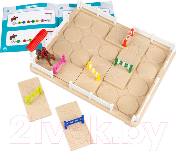 Изображение товара Настольная игра Bondibon БондиЛогика Конкур. Умная лошадка / ВВ6114