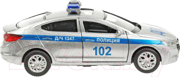 Изображение товара Автомобиль игрушечный Технопарк Hyundai Elantra Полиция / ELANTRA-12SLPOL-SR