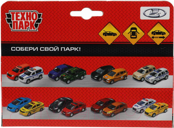 Изображение товара Автомобиль игрушечный Технопарк Hyundai Elantra Полиция / ELANTRA-12SLPOL-SR