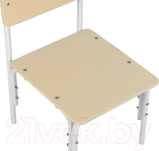 Изображение товара Стул детский Фея Мой малыш / 0002742.25 (бежевый/белый)