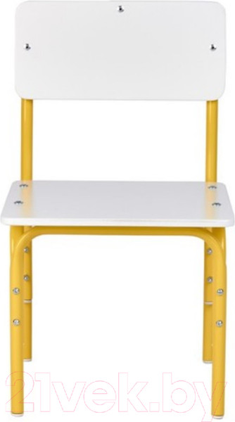 Изображение товара Стул детский Фея Мой малыш / 0002742.29 (белый/желтый)