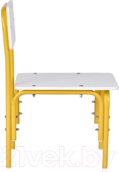 Изображение товара Стул детский Фея Мой малыш / 0002742.29 (белый/желтый)