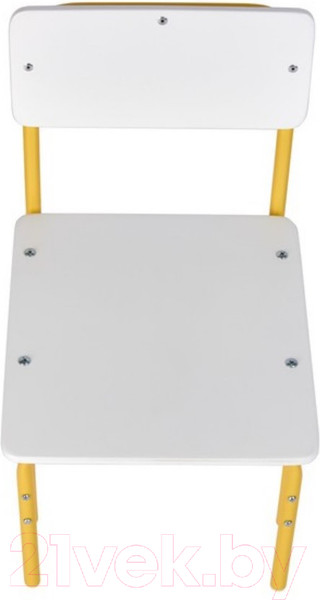 Изображение товара Стул детский Фея Мой малыш / 0002742.29 (белый/желтый)