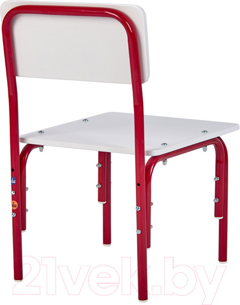 Изображение товара Стул детский Фея Мой малыш / 0002742.28 (белый/красный)