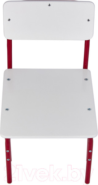 Изображение товара Стул детский Фея Мой малыш / 0002742.28 (белый/красный)