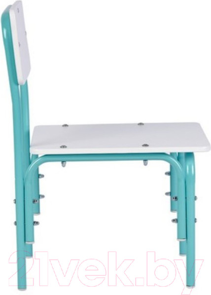 Изображение товара Стул детский Фея Мой малыш / 0002742.31 (белый/лазурный)