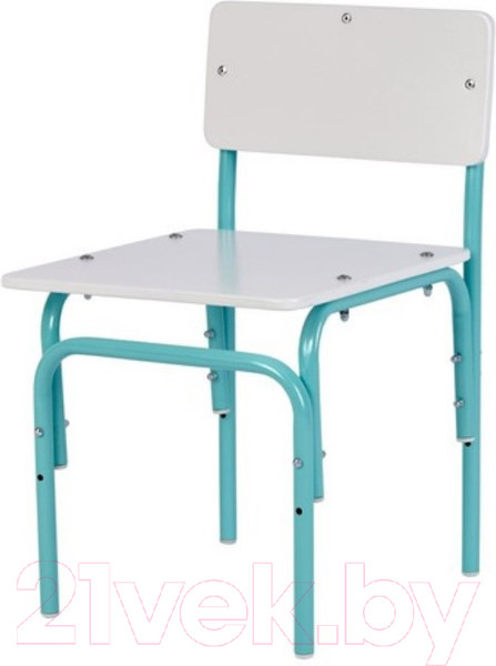 Изображение товара Стул детский Фея Мой малыш / 0002742.31 (белый/лазурный)