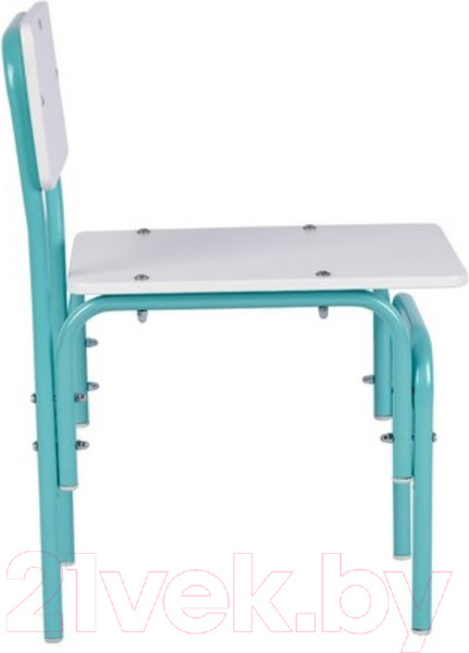 Изображение товара Стул детский Фея Мой малыш / 0002742.31 (белый/лазурный)