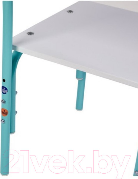 Изображение товара Стул детский Фея Мой малыш / 0002742.31 (белый/лазурный)