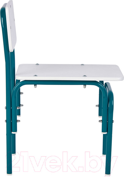 Изображение товара Стул детский Фея Мой малыш / 0002742.32 (белый/морская волна)