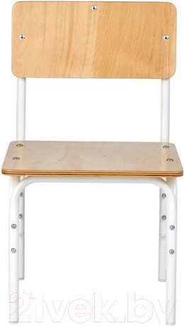 Изображение товара Стул детский Фея Мой малыш / 0002742.24 (натуральный/белый)