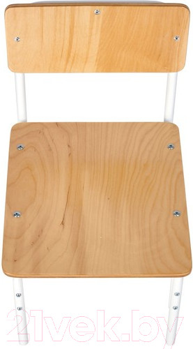 Изображение товара Стул детский Фея Мой малыш / 0002742.24 (натуральный/белый)