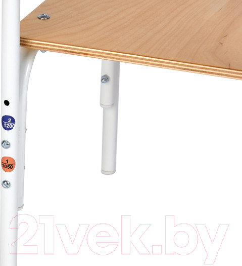 Изображение товара Стул детский Фея Мой малыш / 0002742.24 (натуральный/белый)