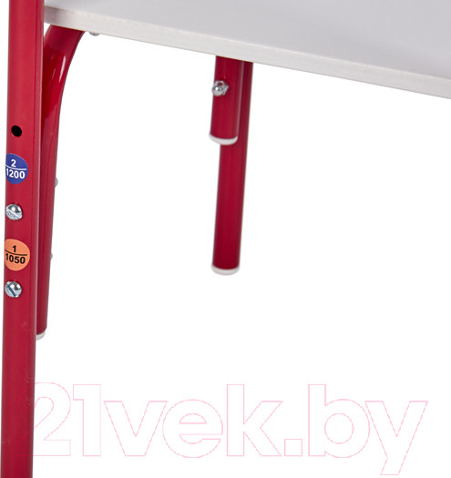 Изображение товара Стул детский Фея Мой малыш / 0002743.28 (белый/красный)