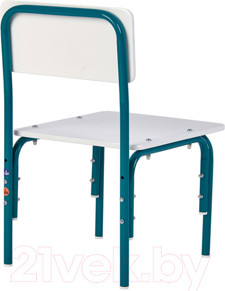 Изображение товара Стул детский Фея Мой малыш / 0002743.32 (белый/морская волна)