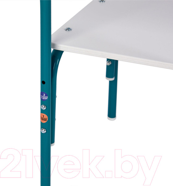 Изображение товара Стул детский Фея Мой малыш / 0002743.32 (белый/морская волна)