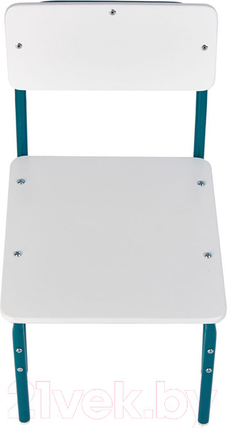 Изображение товара Стул детский Фея Мой малыш / 0002743.32 (белый/морская волна)
