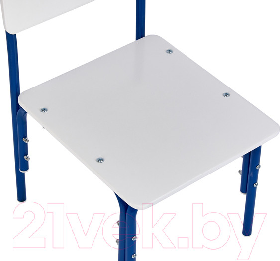 Изображение товара Стул детский Фея Мой малыш / 0002743.27 (белый/синий)