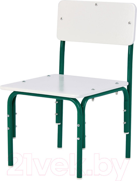 Изображение товара Стул детский Фея Мой малыш / 0002744.26 (белый/зеленый)