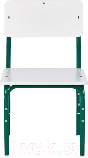 Изображение товара Стул детский Фея Мой малыш / 0002744.26 (белый/зеленый)