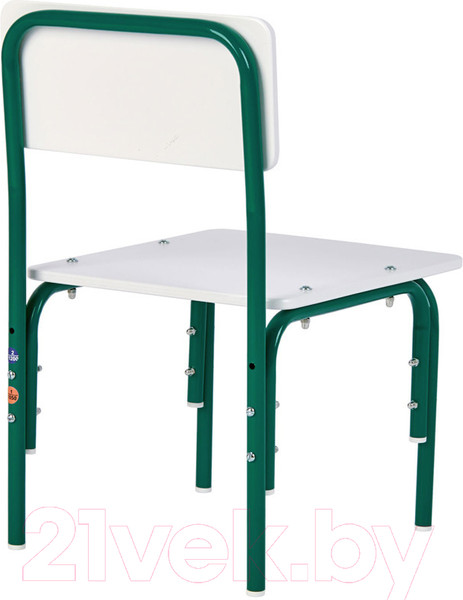 Изображение товара Стул детский Фея Мой малыш / 0002744.26 (белый/зеленый)