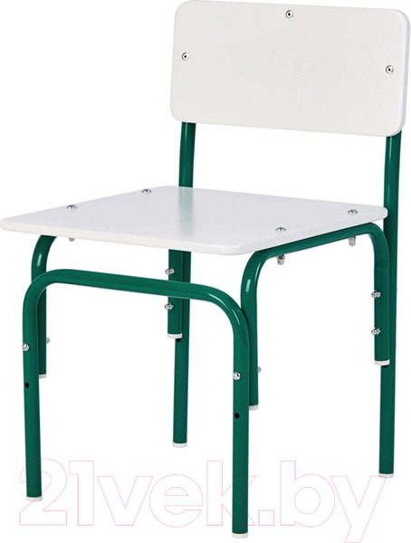 Изображение товара Стул детский Фея Мой малыш / 0002744.26 (белый/зеленый)