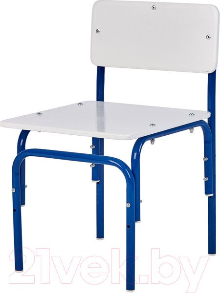 Изображение товара Стул детский Фея Мой малыш / 0002744.27 (белый/синий)