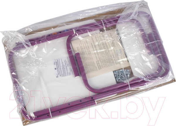 Изображение товара Стул детский Фея Мой малыш / 0002744.30 (белый/фиолетовый)