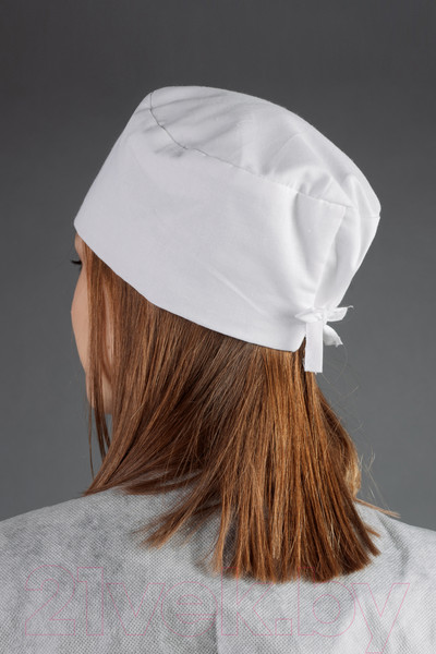 Изображение товара Набор шапочек рабочих Sled Хлопок (One Size, белый, 3шт)