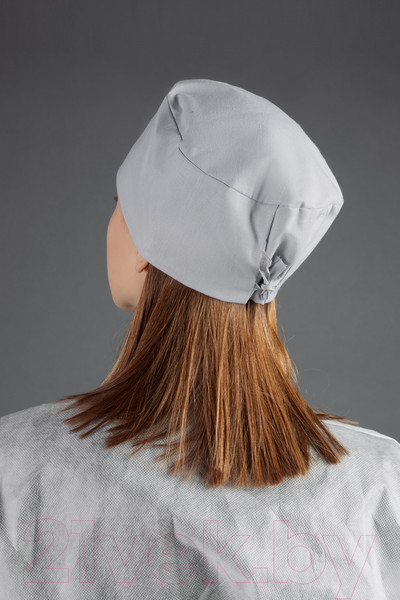 Изображение товара Набор шапочек рабочих Sled Хлопок (One Size, серый, 3шт)