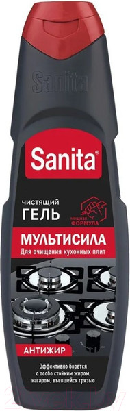 Изображение товара Чистящее средство для кухни SANITA Мультисила Гель (500г)