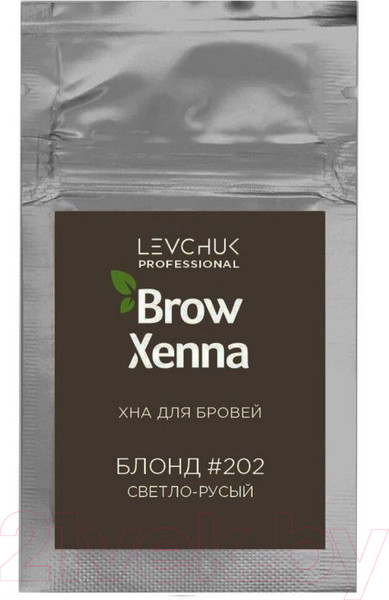 Изображение товара Краска для бровей BrowXenna Хна №202 (6г, блонд)