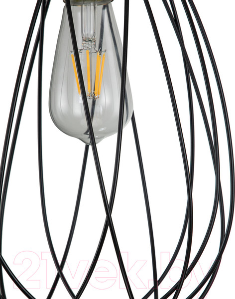 Изображение товара Потолочный светильник ESCADA 10180/1S (черный/латунь)