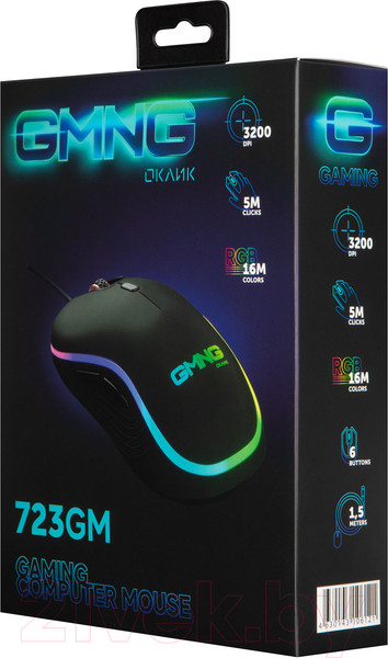 Изображение товара Мышь GMNG 723GM (черный)