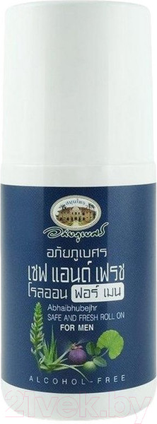 Изображение товара Дезодорант шариковый Abhaibhubejhr Save And Fresh Roll Антибактериальный с мангостином и травами (50мл)