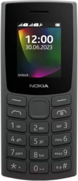 Изображение товара Мобильный телефон Nokia 106 DS / TA-1564 (угольный)