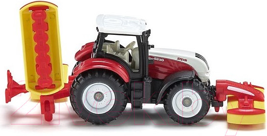 Изображение товара Трактор игрушечный Siku Steyr с газонокосилкой Poettinger / 1672