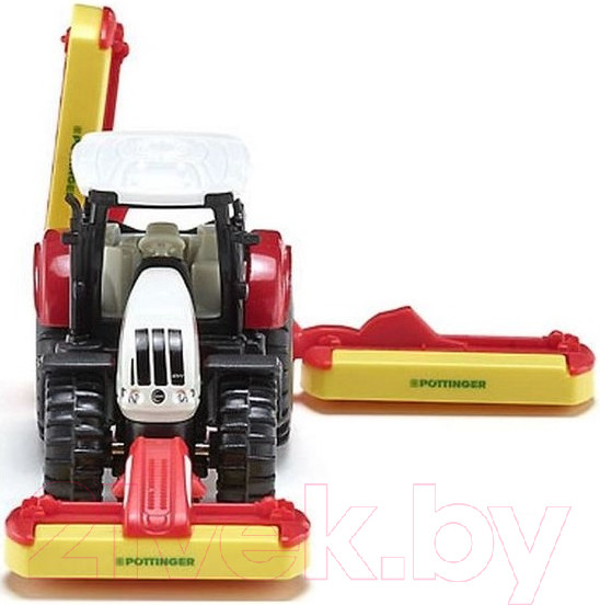 Изображение товара Трактор игрушечный Siku Steyr с газонокосилкой Poettinger / 1672