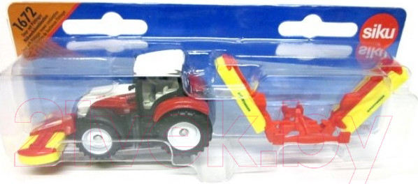 Изображение товара Трактор игрушечный Siku Steyr с газонокосилкой Poettinger / 1672