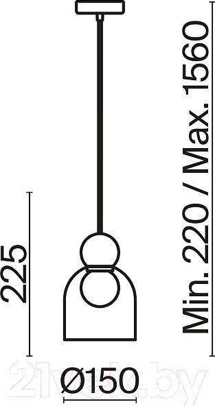 Изображение товара Потолочный светильник Freya Focus FR5220PL-01G5