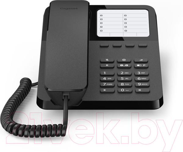Изображение товара Проводной телефон Gigaset DESK400 (черный)