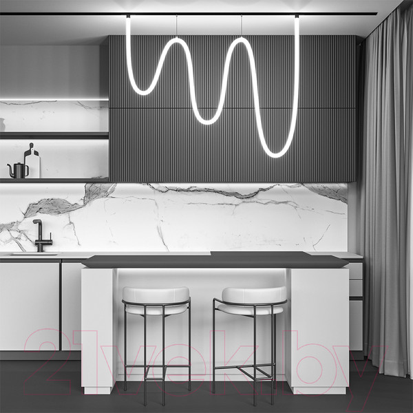 Изображение товара Трековый светильник Maytoni Tau TR101-2-100W3K-B