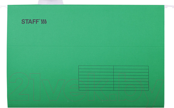 Изображение товара Набор папок Staff Foolscap / 270934 (10шт, зеленый)
