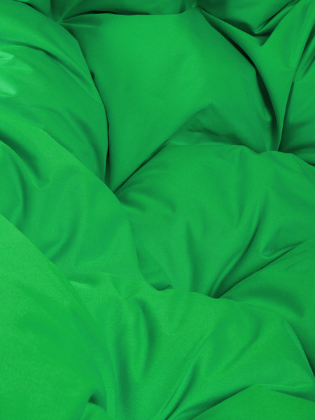 Изображение товара Кресло подвесное M-Group XL / 11120104 (белый ротанг/зеленая подушка)