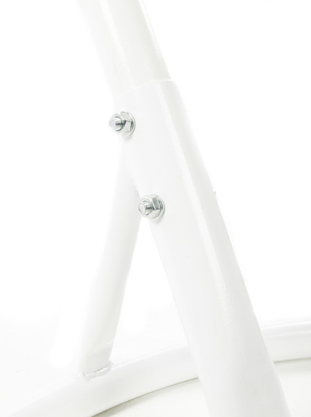 Изображение товара Кресло подвесное M-Group XL / 11120105 (белый ротанг/коричневая подушка)