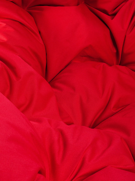 Изображение товара Кресло подвесное M-Group XL / 11120106 (белый ротанг/красная подушка)