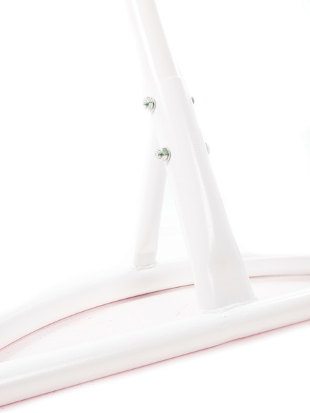 Изображение товара Кресло подвесное M-Group XL / 11120108 (белый ротанг/розовая подушка)