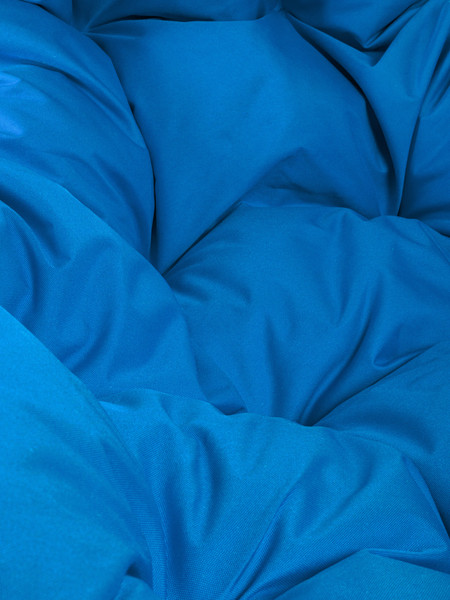 Изображение товара Кресло подвесное M-Group XL / 11120110 (белый ротанг/синяя подушка)