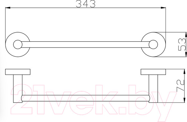 Изображение товара Держатель для полотенца Slezak RAV Colorado COA0701-30Z
