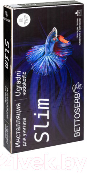 Изображение товара Инсталляция для унитаза Bettoserb Sava Fix Slim / SET40006466 (с кнопкой смыва)